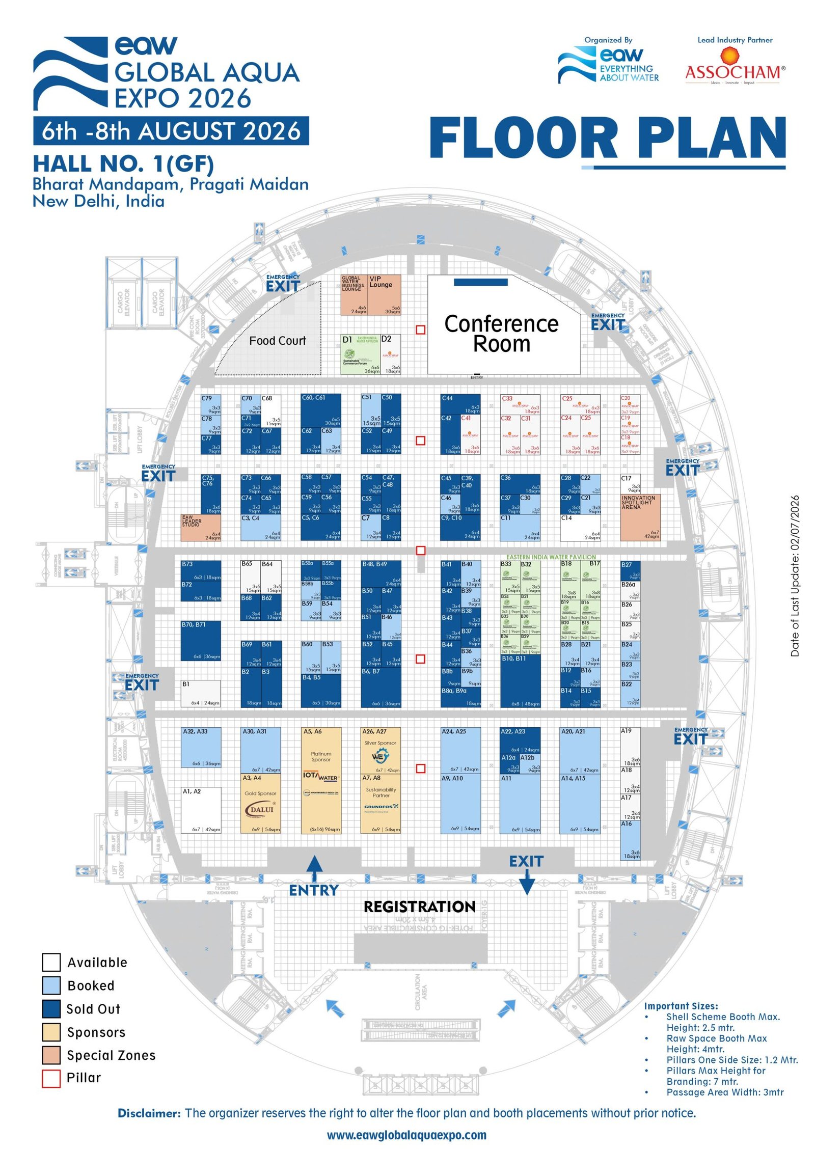 Floor Plan Download | EAW Global Aqua Expo 2026
